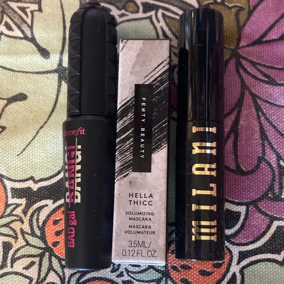 Mini Mascara Bundle- Benefit/ Milani/ Fenty - Picture 1 of 5